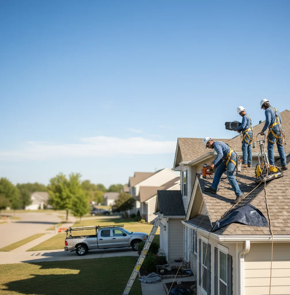 Roof Repair in Vernon Center